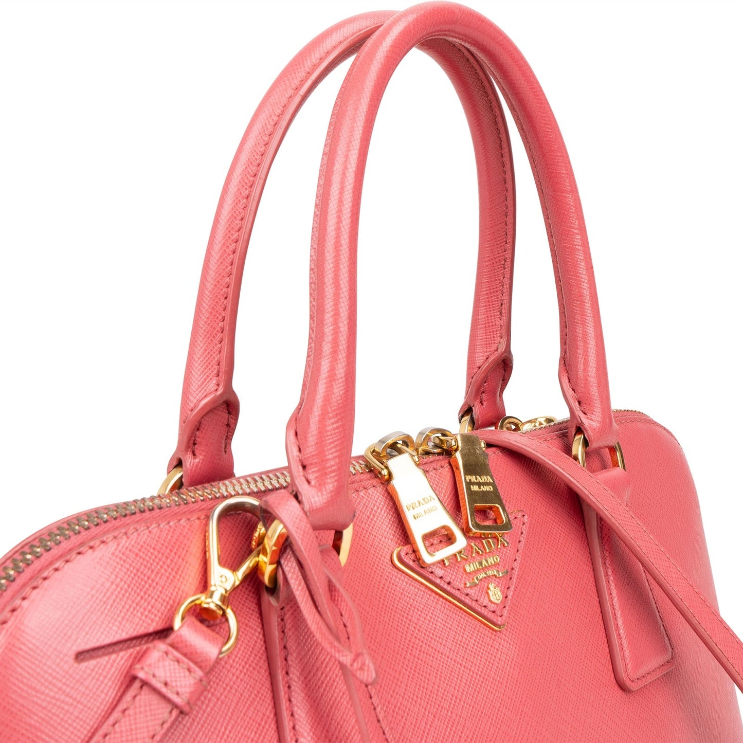 Prada Saffiano Leather Promenade Handbag