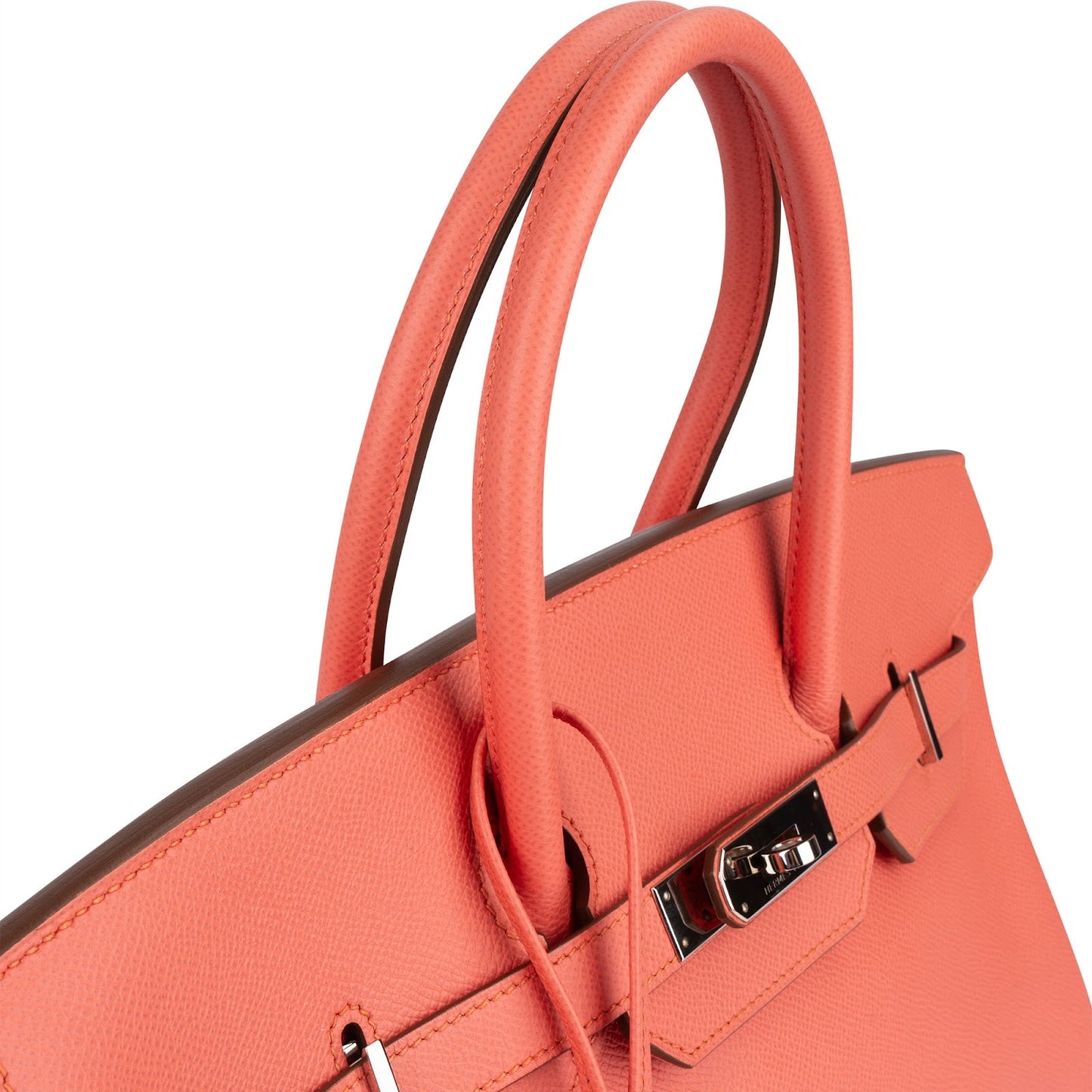 Hermès Flamingo Epsom Leather Birkin 35 Handbag