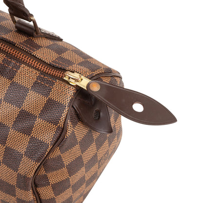 Louis Vuitton Monogram Damier Ebene Speedy 25 Handbag