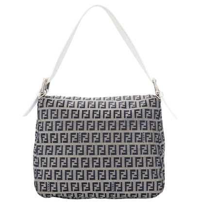Fendi FF Mongram Baguette Handbag