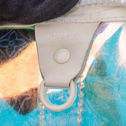 Louis Vuitton Transparent Prism By Virgil Abloh Keepall Bandouliere 50