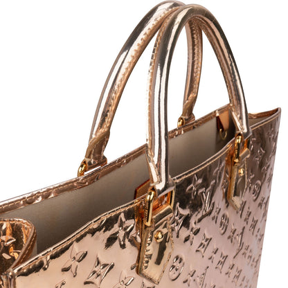 Louis Vuitton Limited Monogram Miroir Metallic Sac Plat Handbag