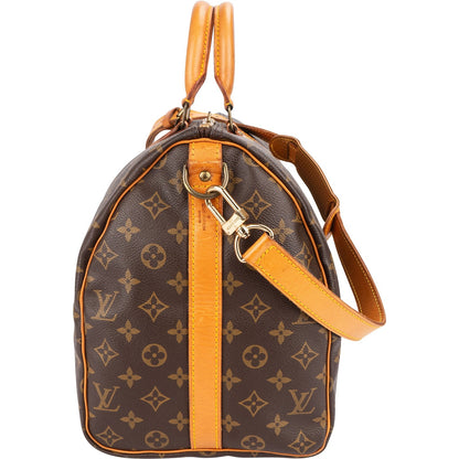 Louis Vuitton Monogram Canvas Keepall 45 Bandoulière Travel Bag