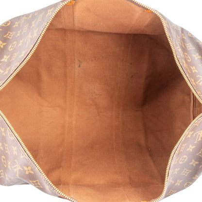 Louis Vuitton Monogram Canvas Keepall 55 Bandoulière Travel Bag