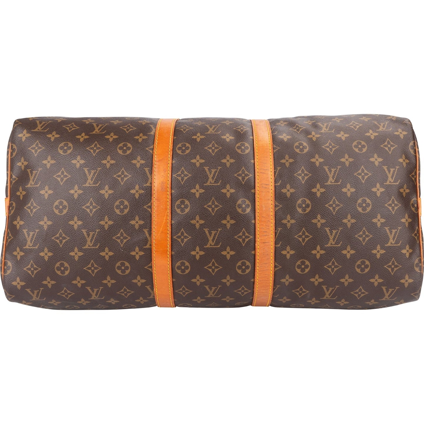 Louis Vuitton Monogram Canvas Keepall 55 Bandoulière Travel Bag