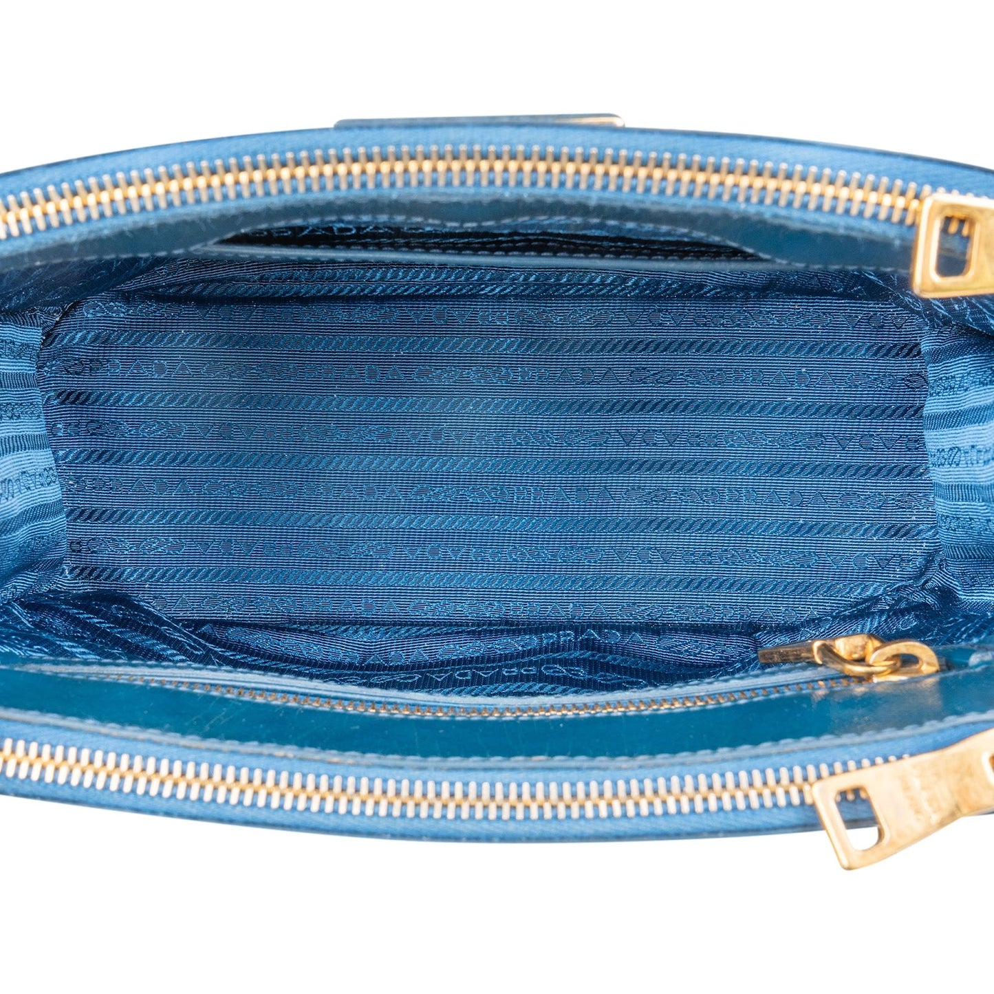 Prada Saffiano Vernice Galleria Handbag