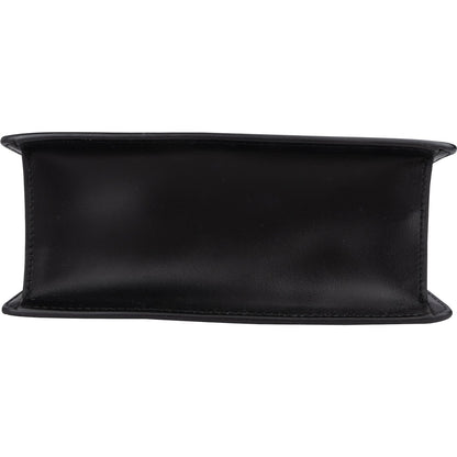 Gucci Black Leather Sylvie Sherry Line Handbag