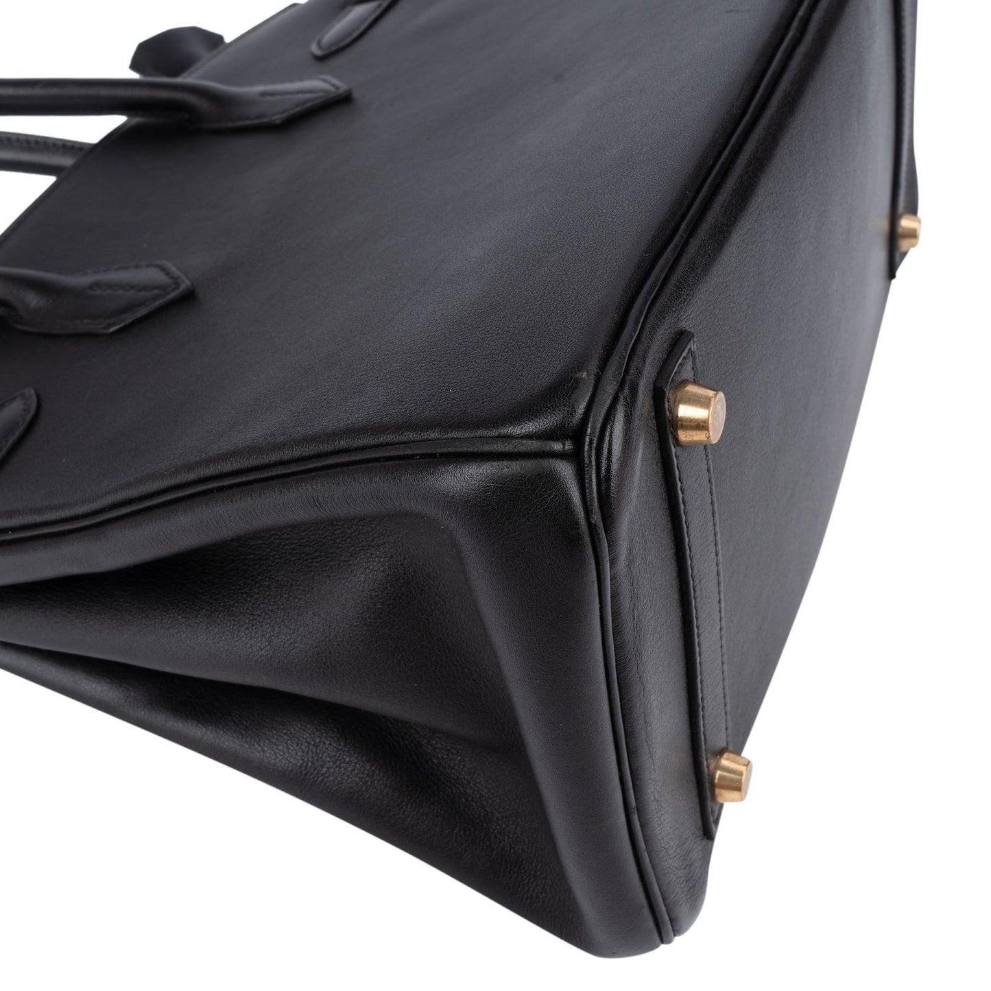 Hermès Noir Swift Leather Birkin 30 Handbag