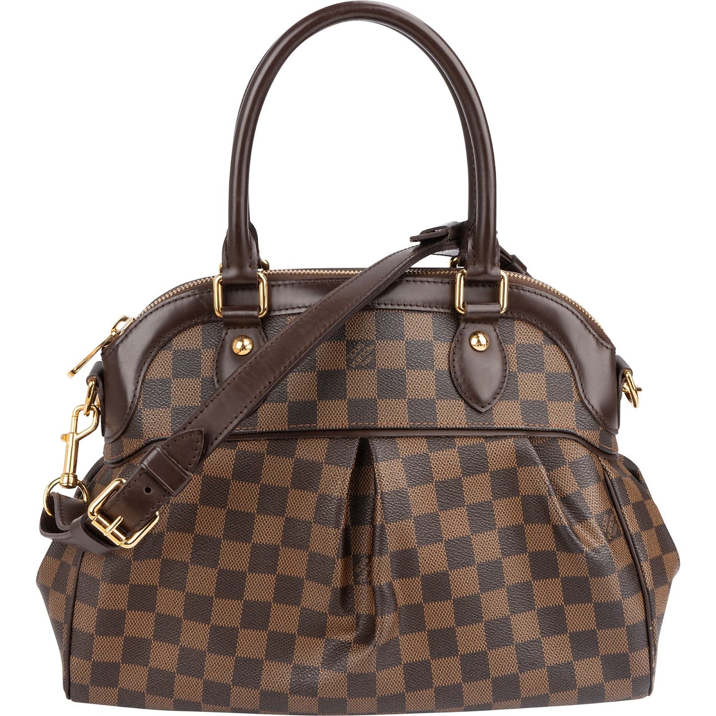 Louis Vuitton Monogram Damier Ebene Trevi PM Handbag