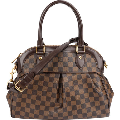 Louis Vuitton Monogram Damier Ebene Trevi PM Handbag