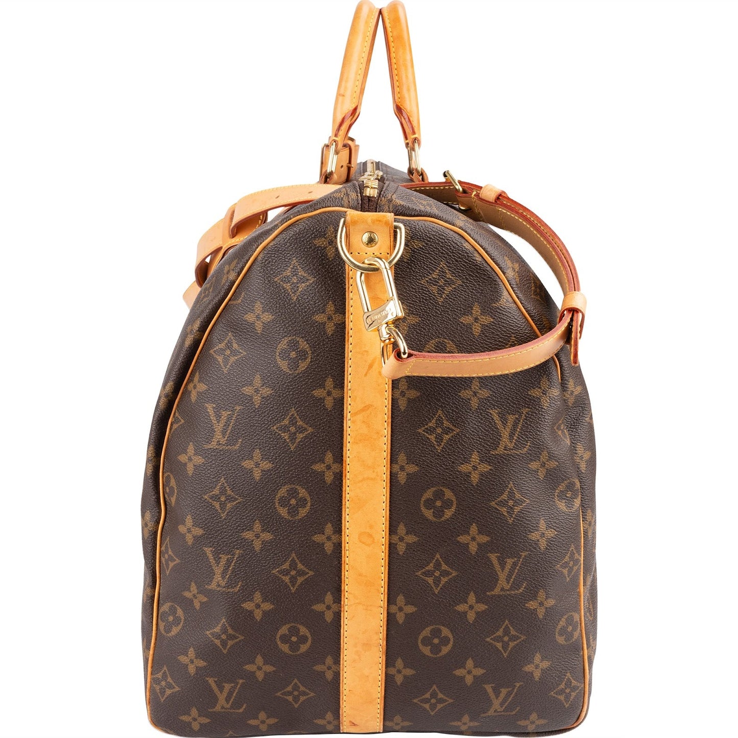 Louis Vuitton Monogram Canvas Keepall 60 Bandoulière Travel Bag