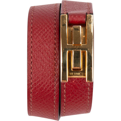Hermès Kelly Collier Rivale Double Tour Bracelet