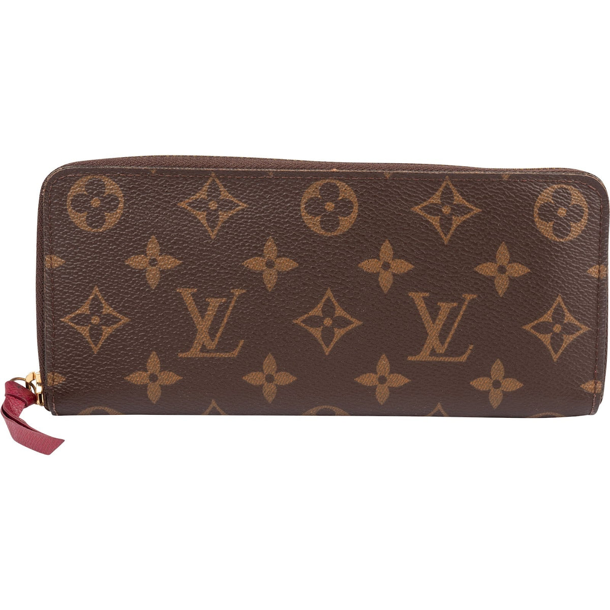 Louis Vuitton Monogram Canvas Clemence Zippy Wallet