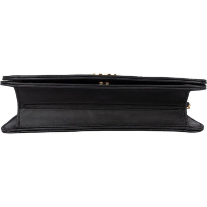 Chanel Quilted Lambskin 24K Gold Single Flap Shoulder Bag