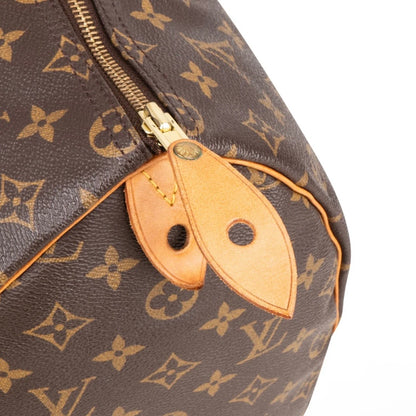 Louis Vuitton Canvas Monogram Speedy 35 Handbag