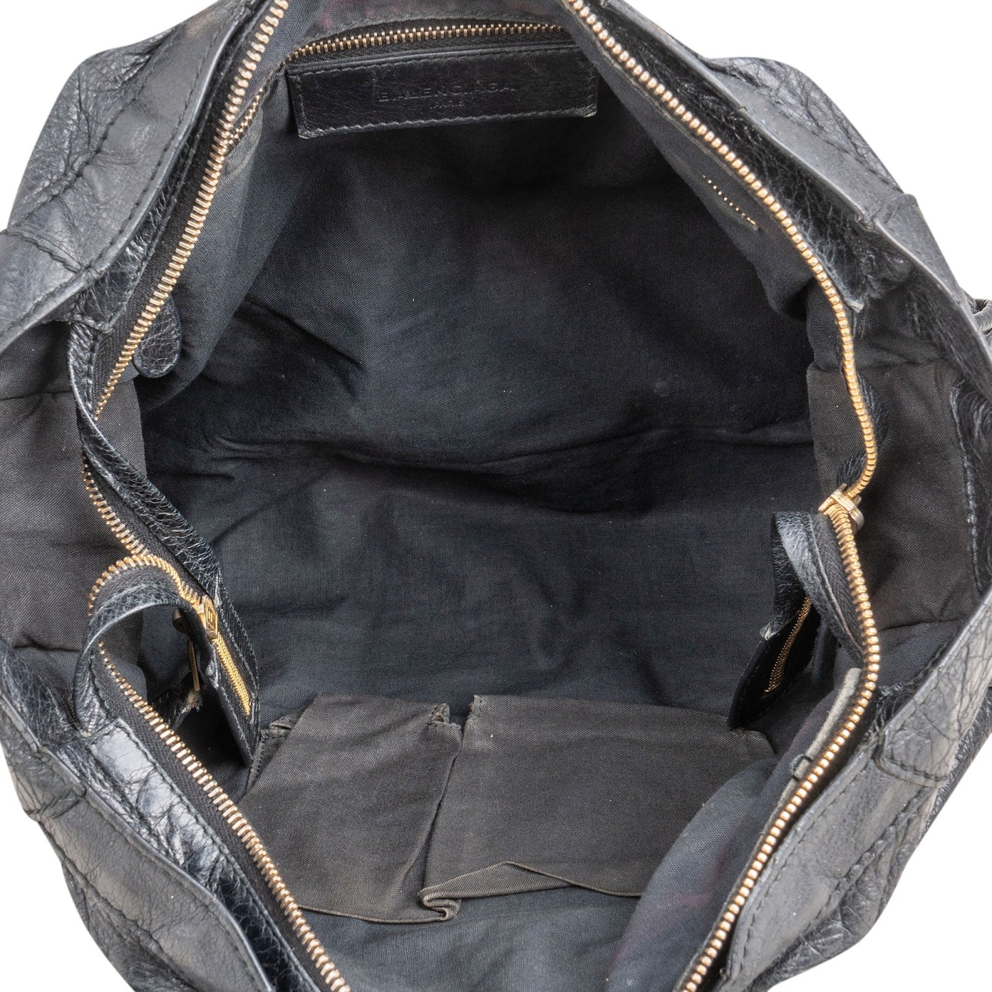 Balenciaga Black Leather Classic City Handbag