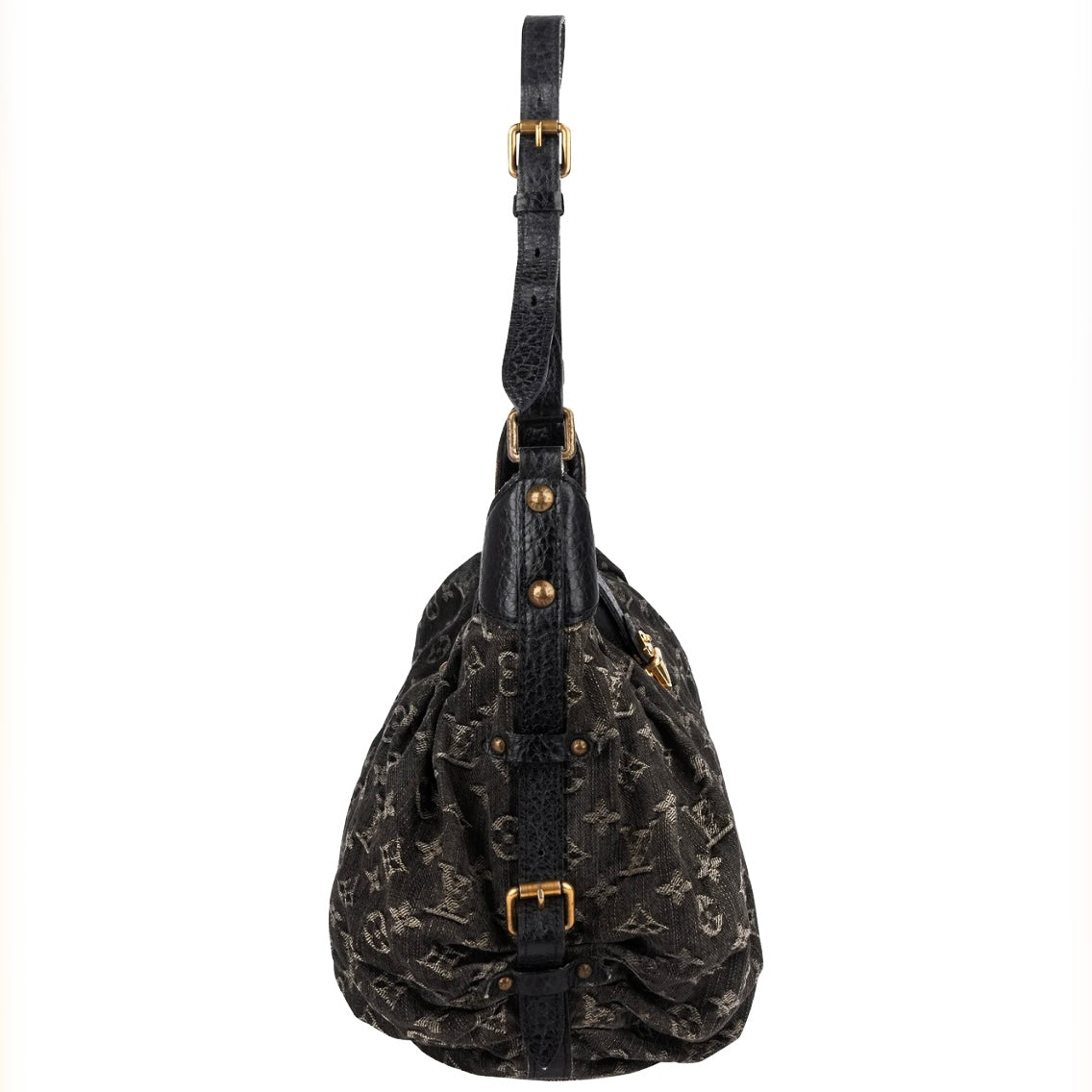 Louis Vuitton Monogram Denim Mahina Shoulder Crossbody Bag