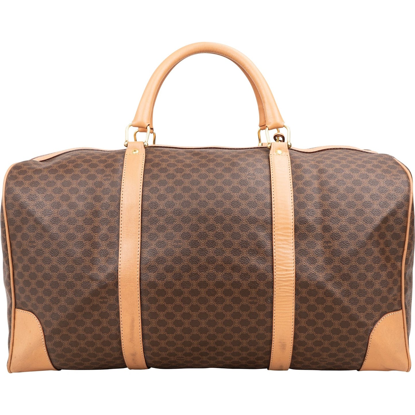 Celine Monogram Macadam Boston 50 Travel Bag