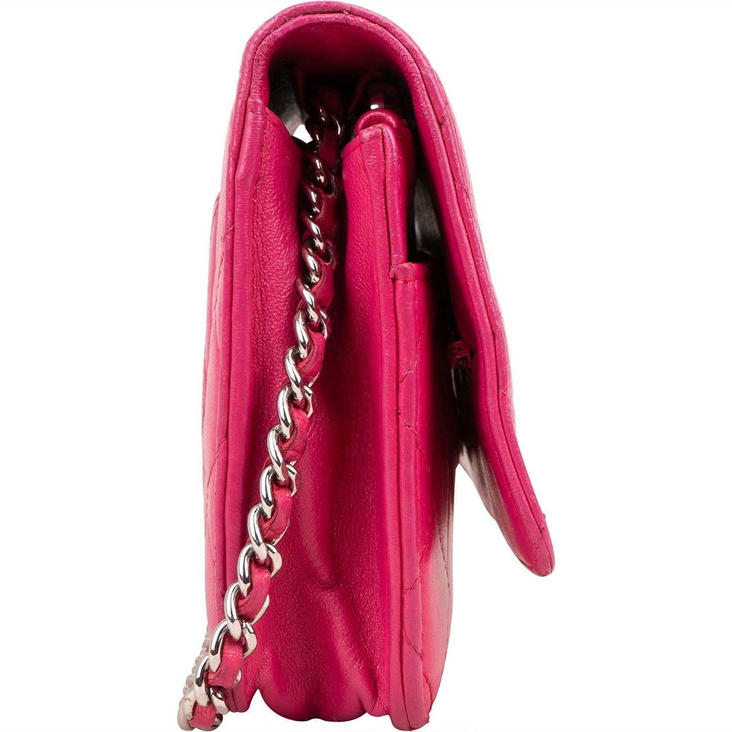 Chanel Quilted Lambskin Wallet On Chain Crossbody Bag