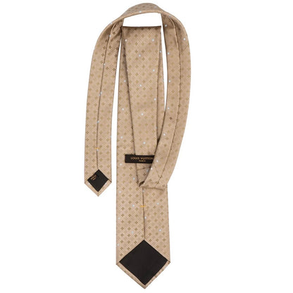 Louis Vuitton Blason Dots Canvas Monogram Silk Tie