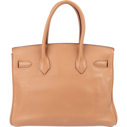 Hermès Natural Swift Leather Birkin 30 Handbag
