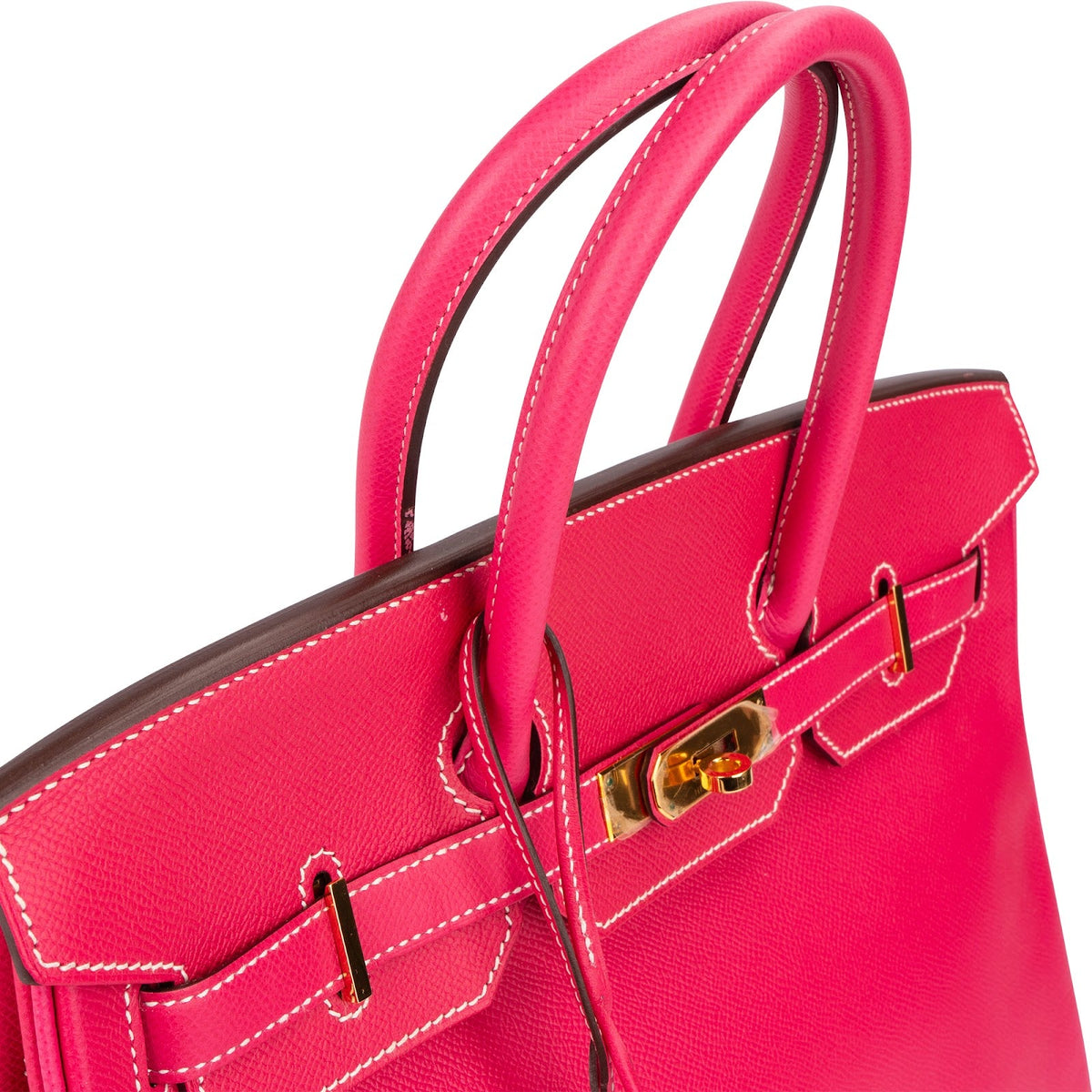 Hermès Rose Tyrien Epsom Leather Birkin 35 Handbag