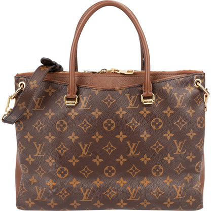 Louis Vuitton Monogram Canvas Pallas MM Handbag