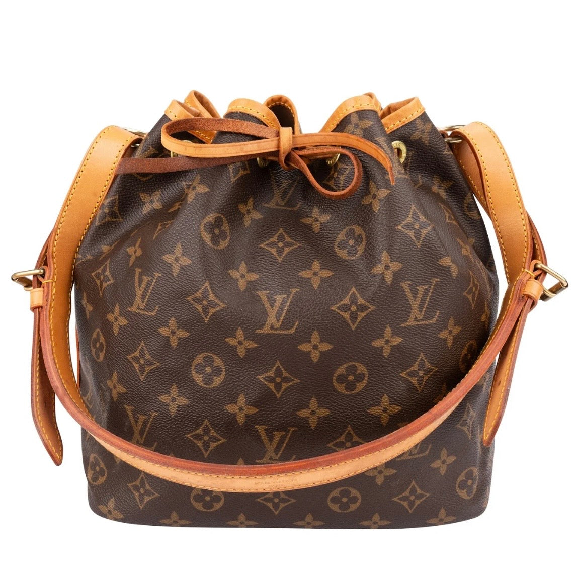 Louis Vuitton Monogram Canvas Sac Noé Petit Shoulder Bag