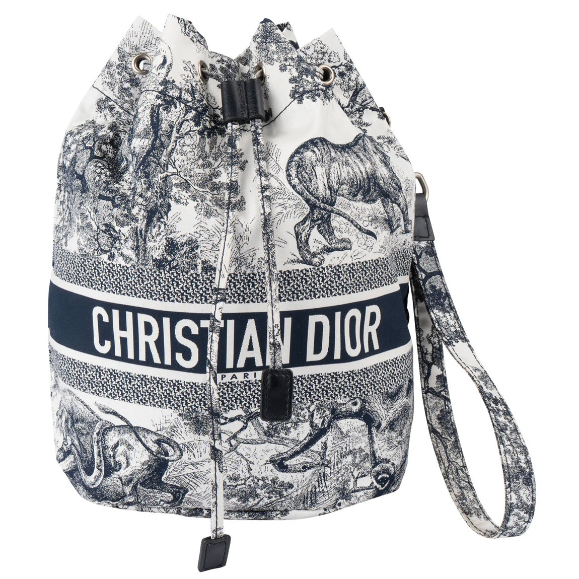 Christian Dior Toile de Jouy Pouch Bag