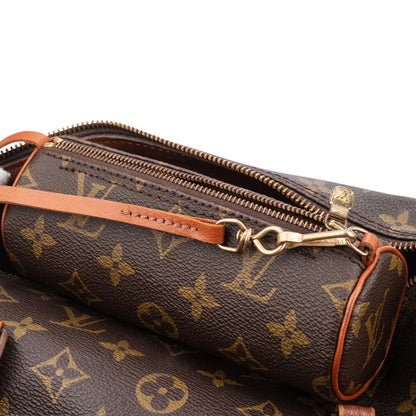 Louis Vuitton Canvas Monogram Papillon Set Handbag