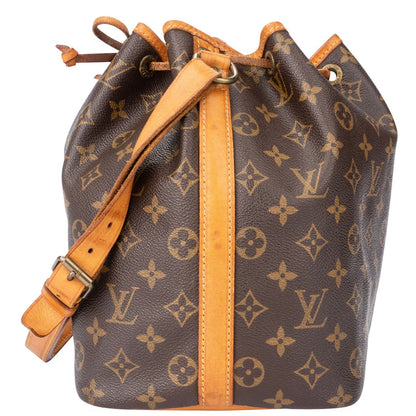 Louis Vuitton Canvas Monogram Sac Noe Petit