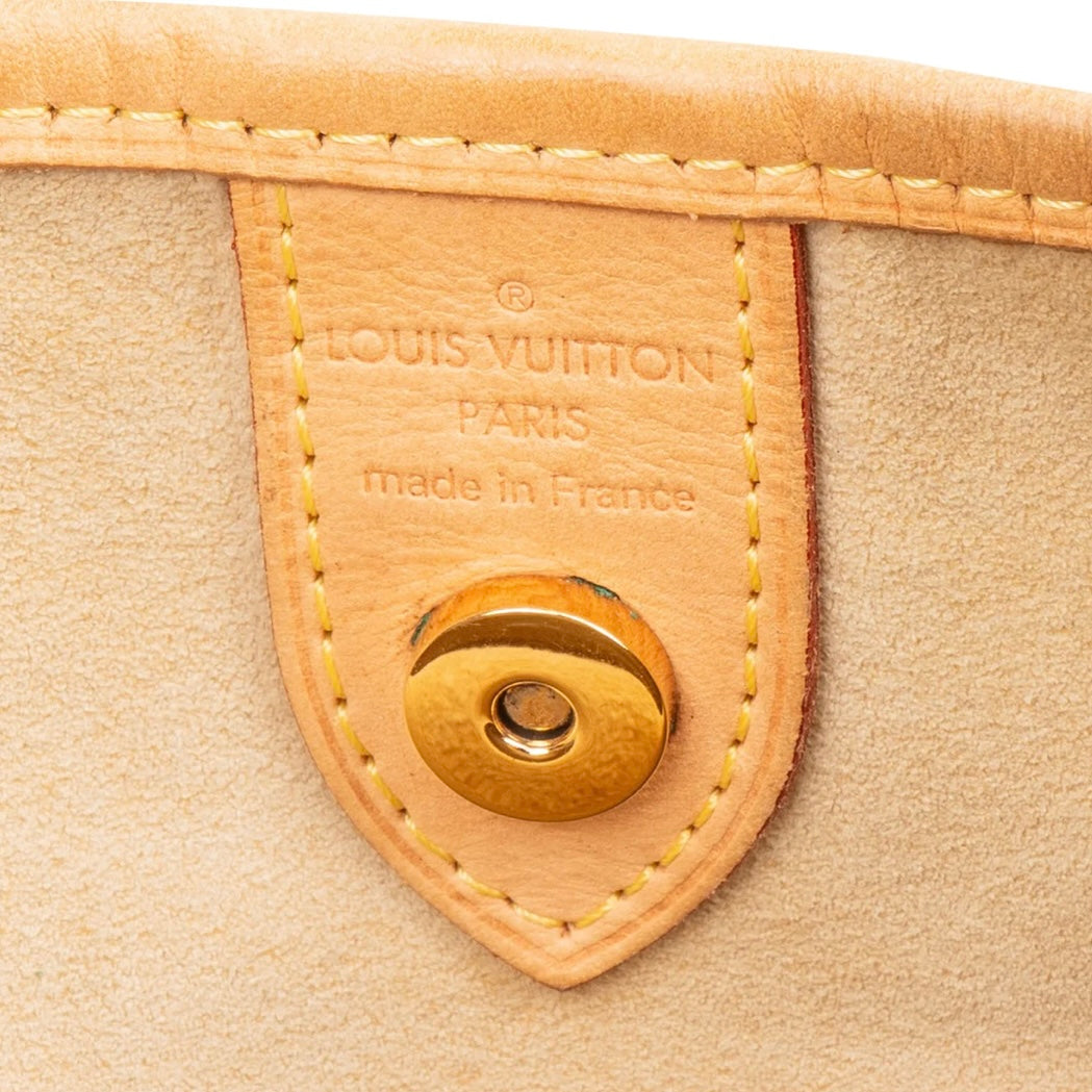 Louis Vuitton Monogram Damier Azur Galliera PM Shoulder Bag