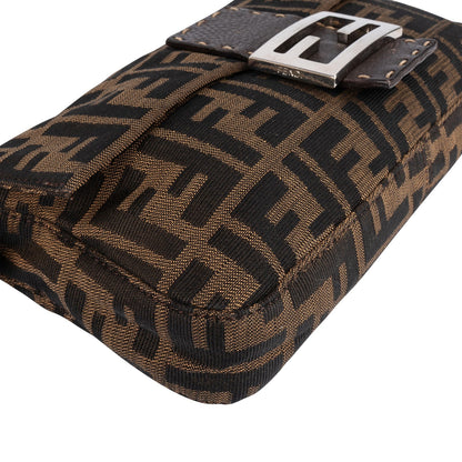 Fendi Monogram FF Baguette  Shoulder Bag