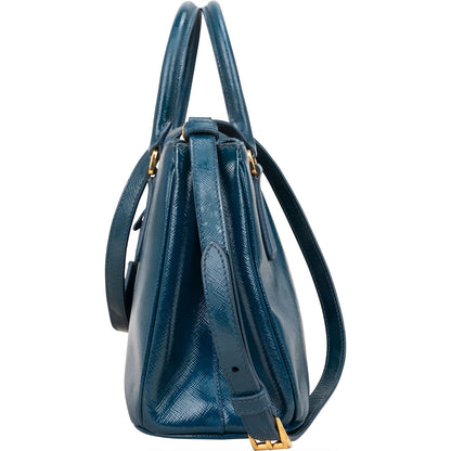 Prada Saffiano Vernice Galleria Handbag