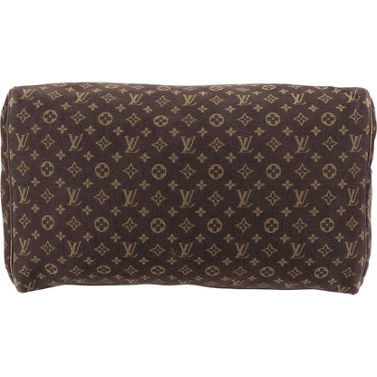 Louis Vuitton Monogram Mini Lin Speedy 30 Handbag
