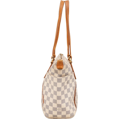 Louis Vuitton Monogram Damier Azur Totally PM Shoulder Bag