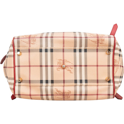 Burberry Nova-Check Monogram Canterbury Shoulder Bag