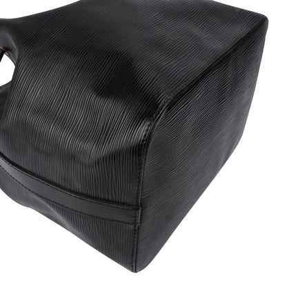 Louis Vuitton Noir Epi Leather Sac Noé Petit Shoulder Bag
