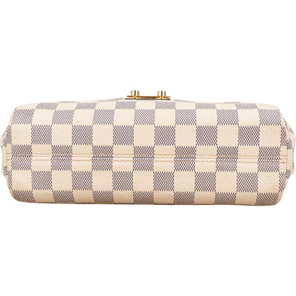Louis Vuitton Monogram Damier Azur Croisette Handbag