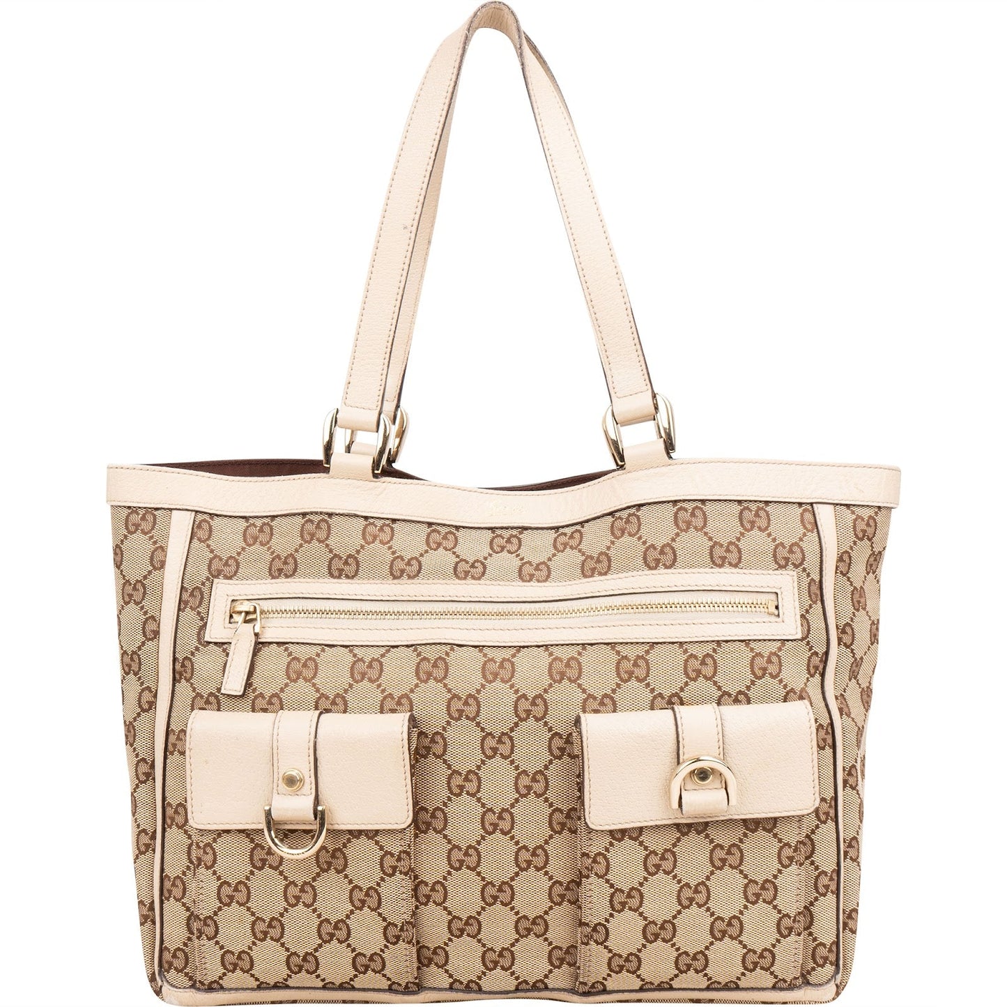 Gucci Monogram GG Canvas Abbey Shoulder Bag