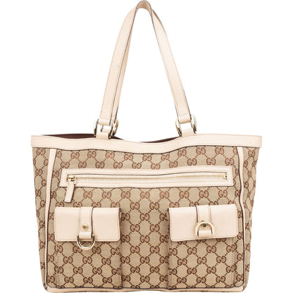 Gucci Monogram GG Canvas Abbey Shoulder Bag
