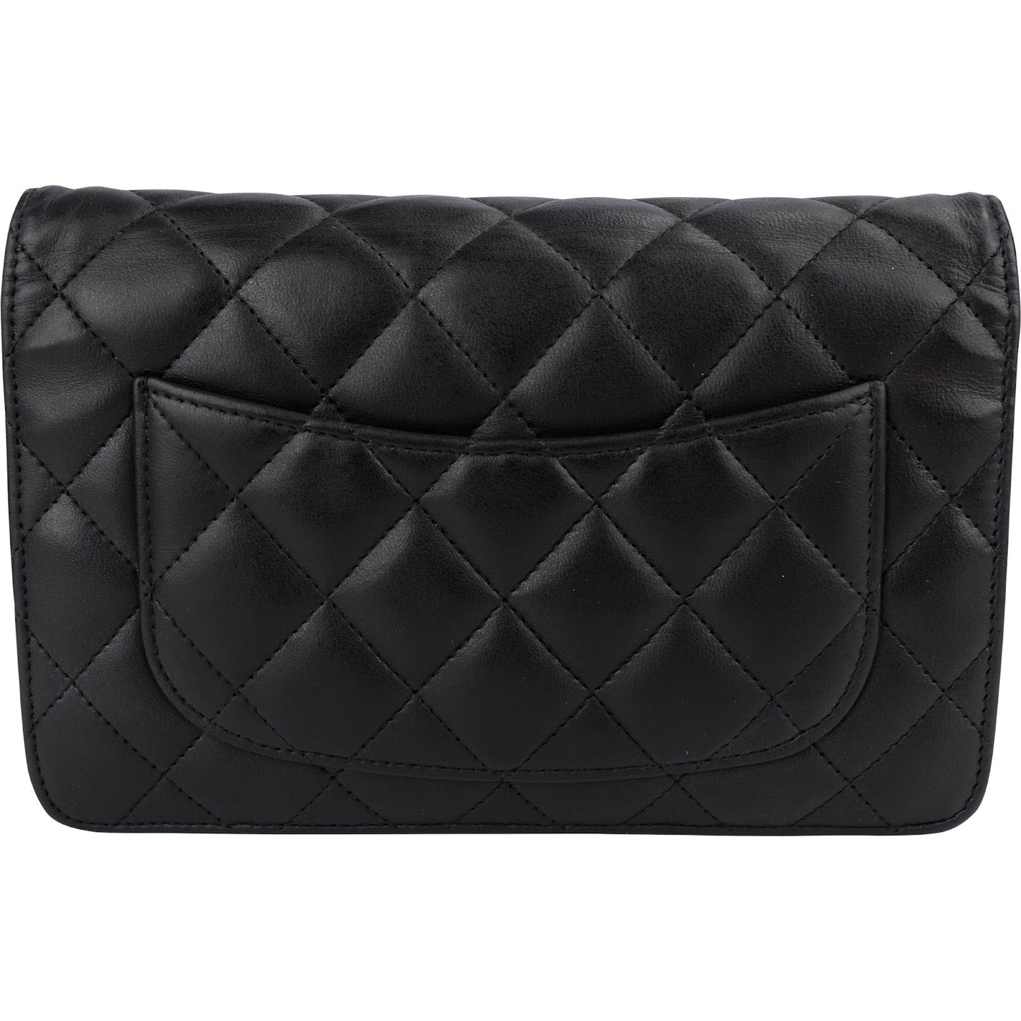 Chanel Quilted Lambskin Wallet on Chain Crossbody Bag