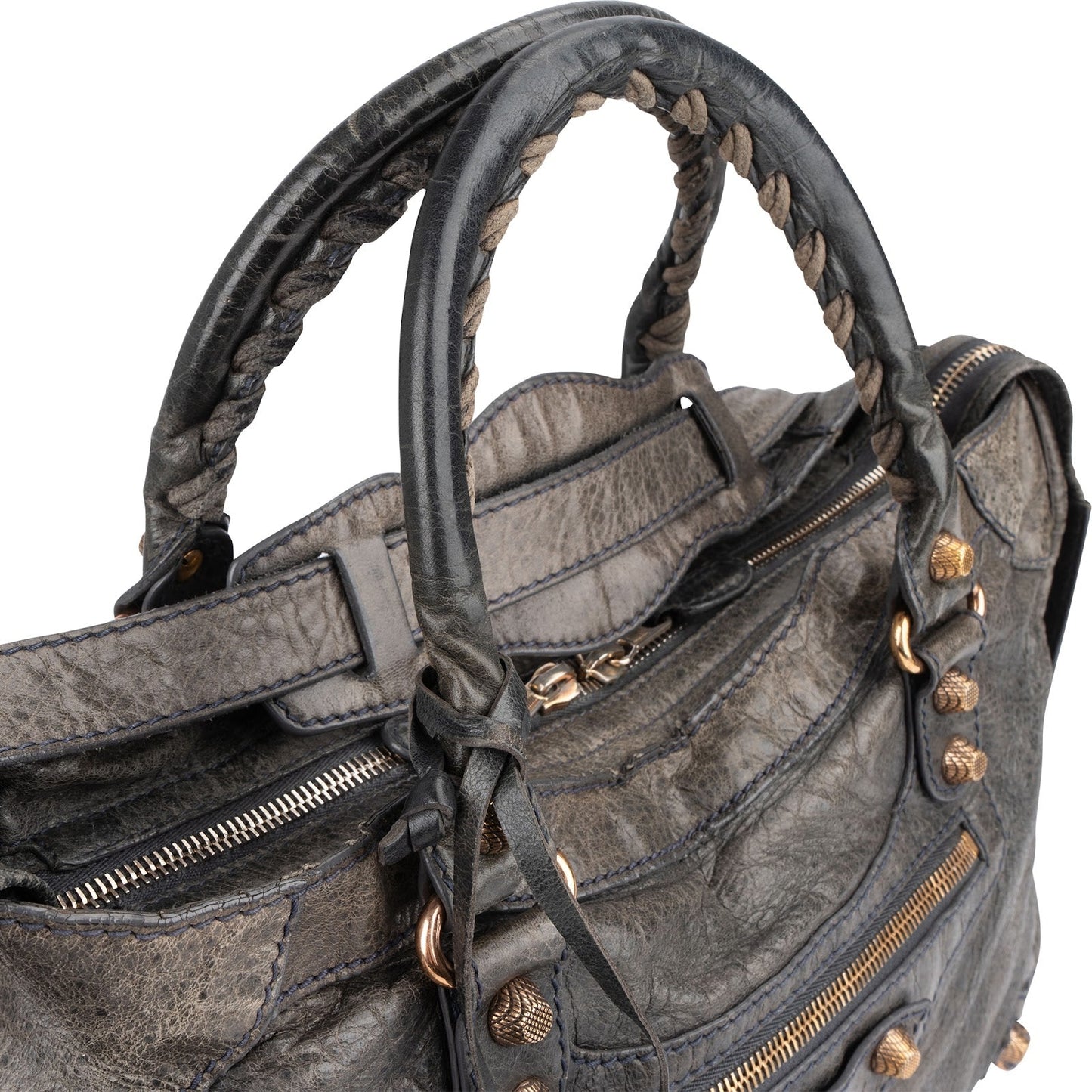 Balenciaga Leather City Handbag