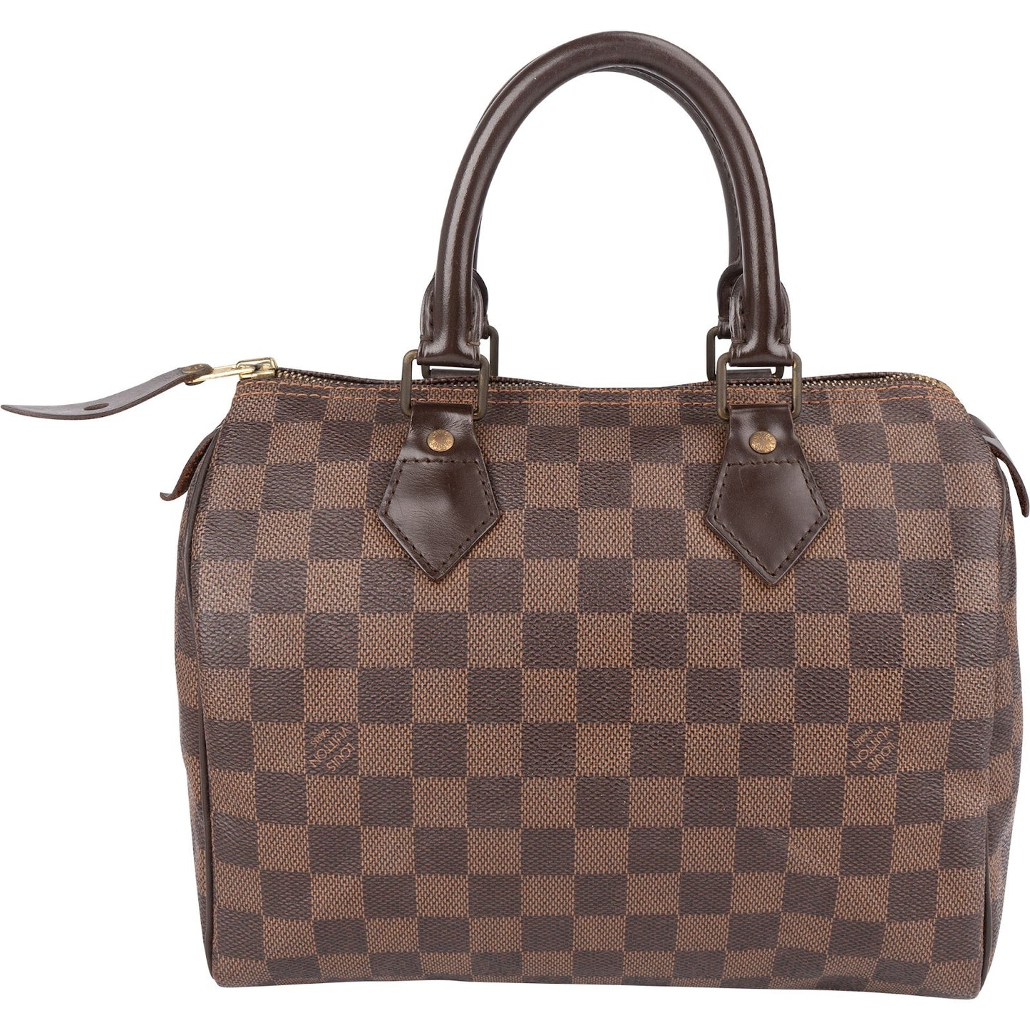 Louis Vuitton Monogram Damier Ebene Canvas Speedy 25 Handbag