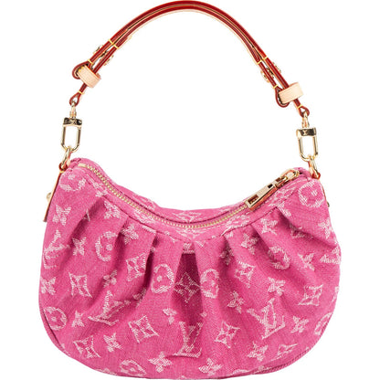 Louis Vuitton Monogram Denim Pochette Valley Shoulder Bag