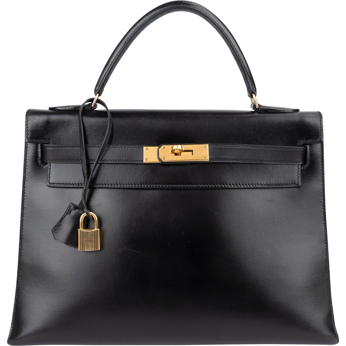 Hermès Box Calf Leather Kelly 32 Handbag