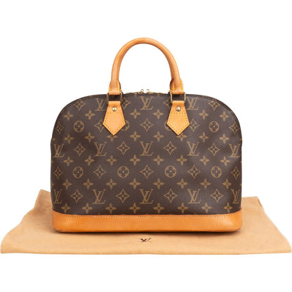 Louis Vuitton Monogram Canvas Alma PM Handbag