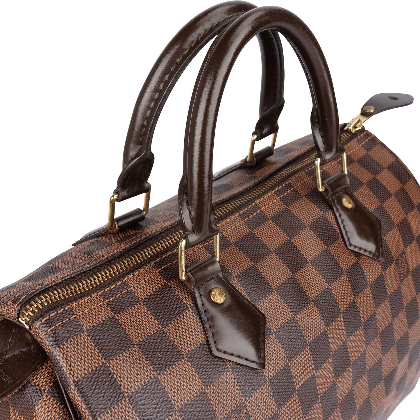 Louis Vuitton Monogram Damier Ebene Speedy 30 Handbag