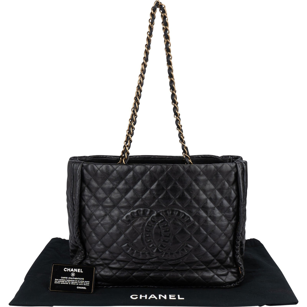 Chanel Quilted Calfskin CC Istanbul Shoulder Bag