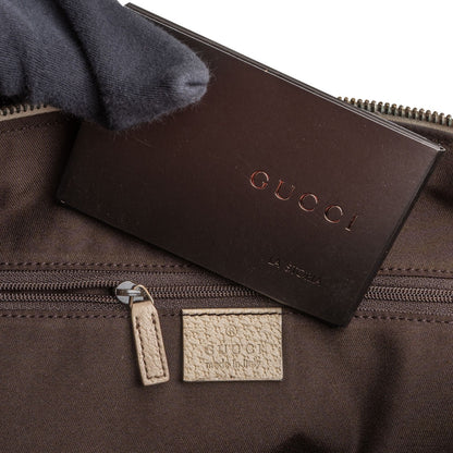 Gucci Monogram GG Canvas Abbey Tote Shoulder Bag